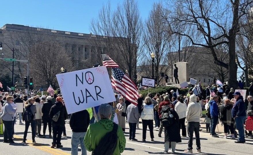 No Kings Protest on March 28, 2026 - Springfield, Illinois
