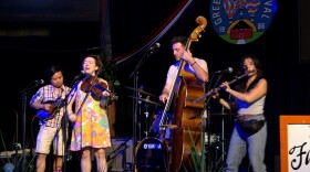 Twisted Pine performs on the Fabulous 413's live broadcast from the grounds of the Green River Festival.