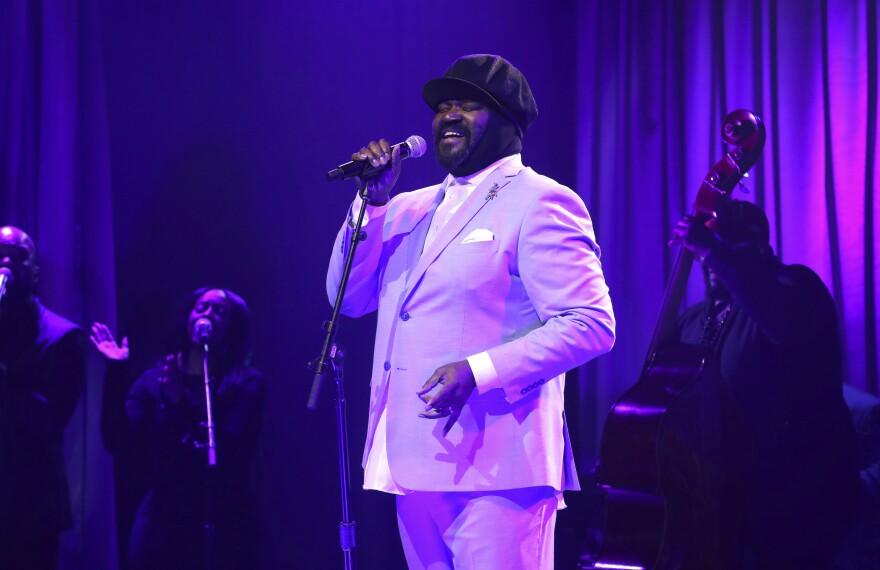 Gregory Porter performs at Sir Lucian Grainge's 2020 Artist Showcase Presented By Citi and Lenovo on Saturday, Jan. 25, 2020 in Los Angeles. 