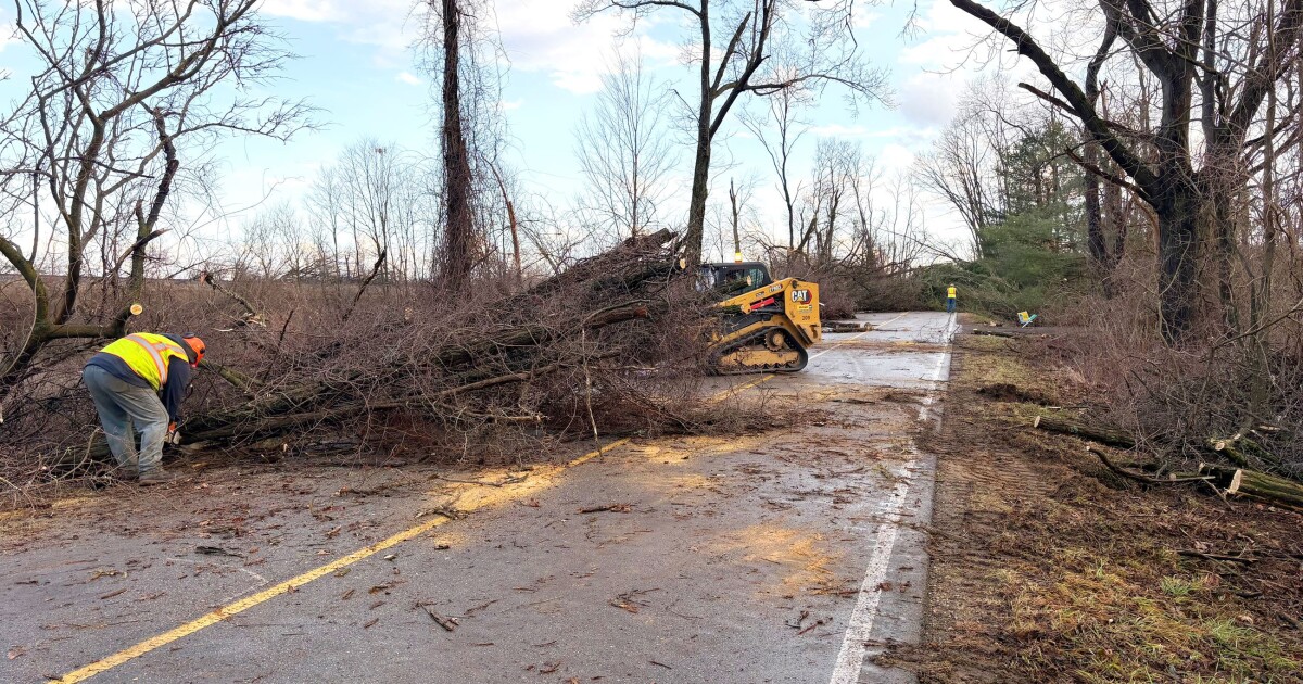 Southwest Michigan cleaning up from tornado damage