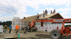 Chestnut Ridge is a new high ground neighborhood being built in eastern Kentucky after flooding in 2022. The DreamBuilders, a interfaith organization, are helping build homes in the region for the fourth year.