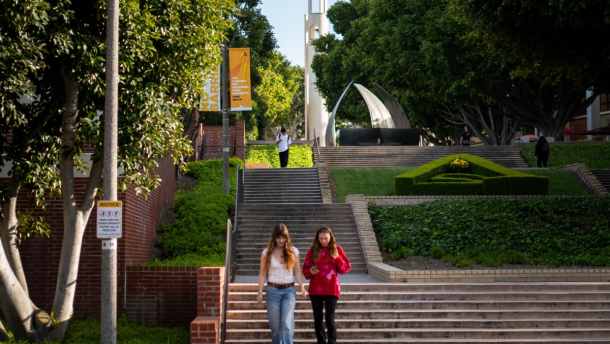 The Cal State Long Beach campus in Long Beach on April 24, 2024.