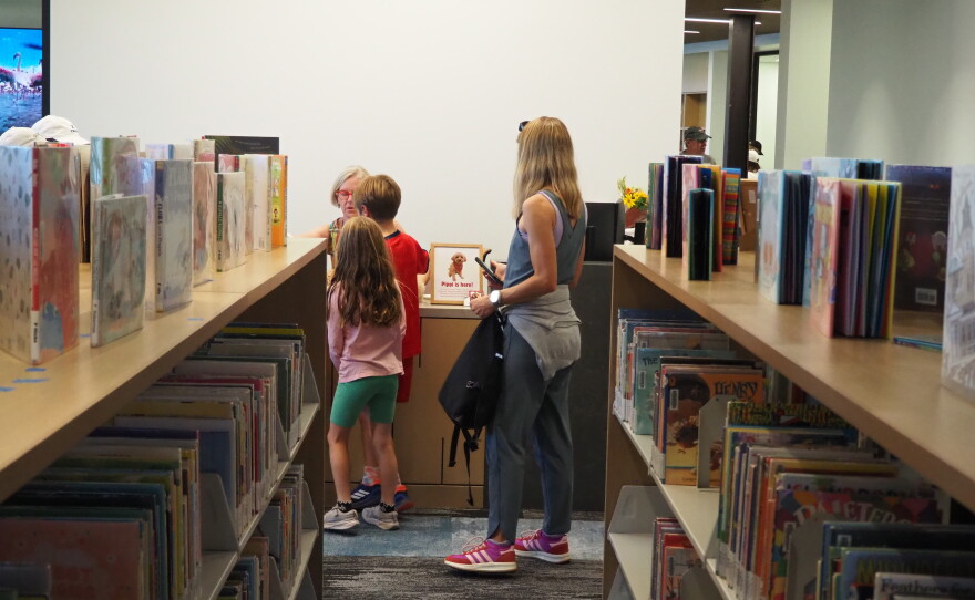 Readers visit the children's section of the Kimball Junction library Oct. 3, 2026.