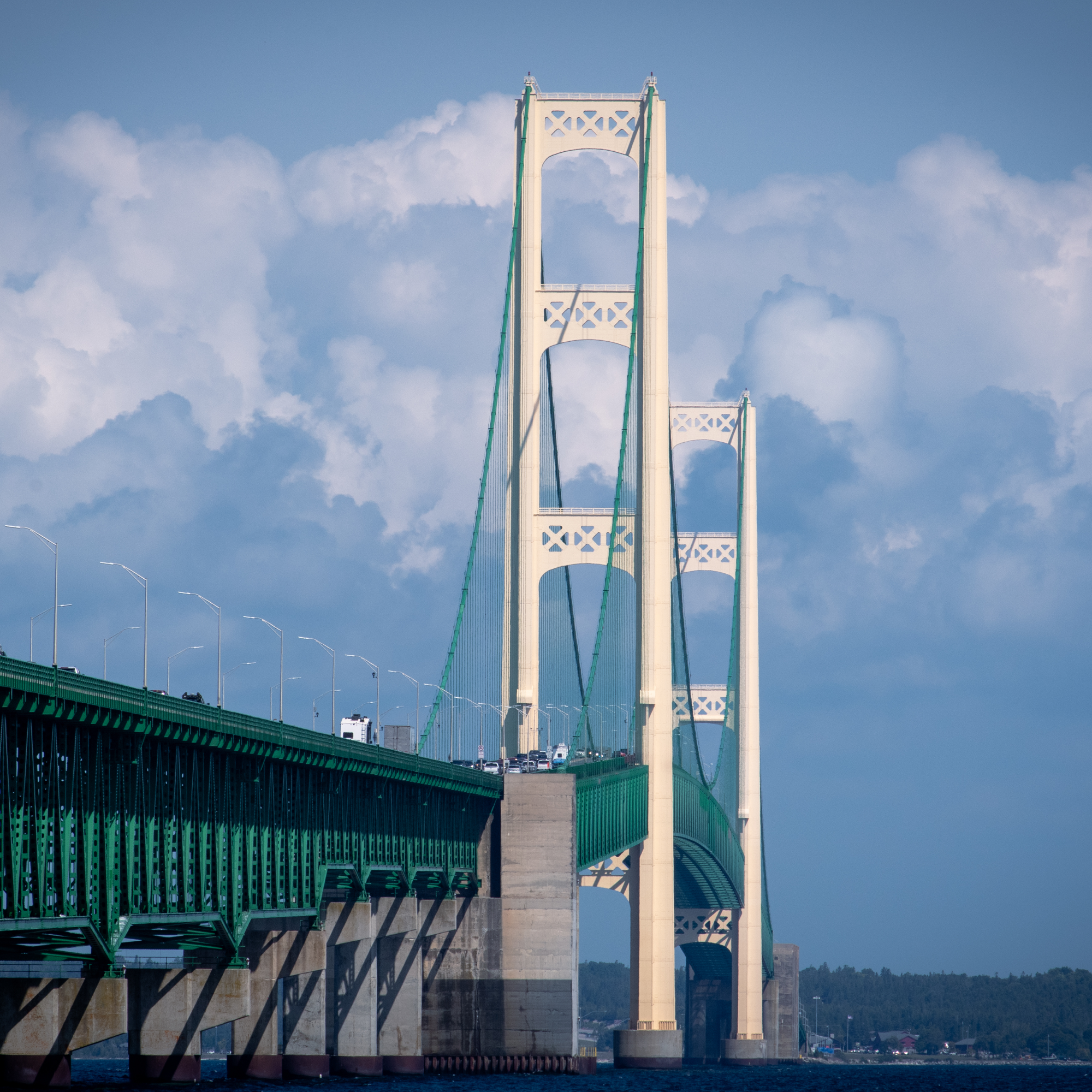 'A poem in steel and concrete': Hear rare audio of 1958 Mackinac Bridge dedication episode artwork