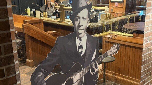 Robert Johnson photo at the Gunter Hotel