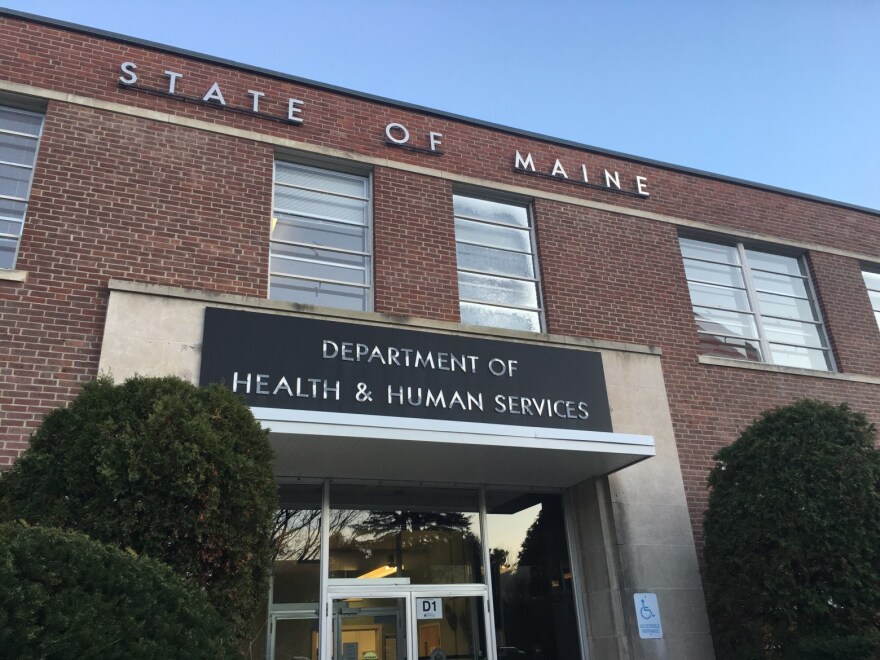 The Maine Department of Health and Human Services offices on State Street in Augusta, shown in this December 2017 file photo.