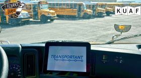 Transportant offers school bus drivers tools on a digital display.