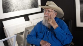 Clyde Butcher is interviewed on Nov. 15, 2024, at his gallery in Venice.