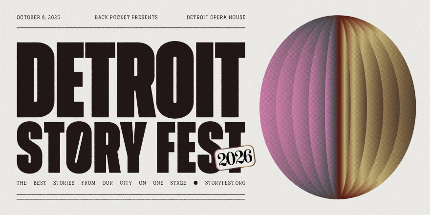 Detroit Story Fest poster 2026, presented by Black Pocket Media