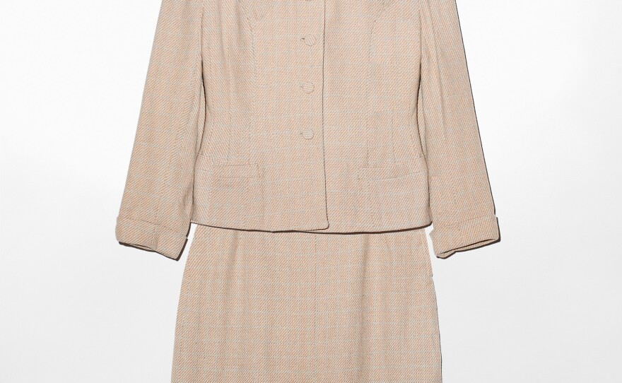This is the suit that<em> Orange Is the New Black</em> author Piper Kerman wore to court on the day she was sentenced.