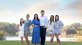 Florida Republican Representative Kevin Steele with his family.