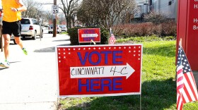 Voters go to the polls for the Ohio 2016 primary at the Hyde Park Branch in Cincinnati, Ohio. (John Sommers II/Getty Images)