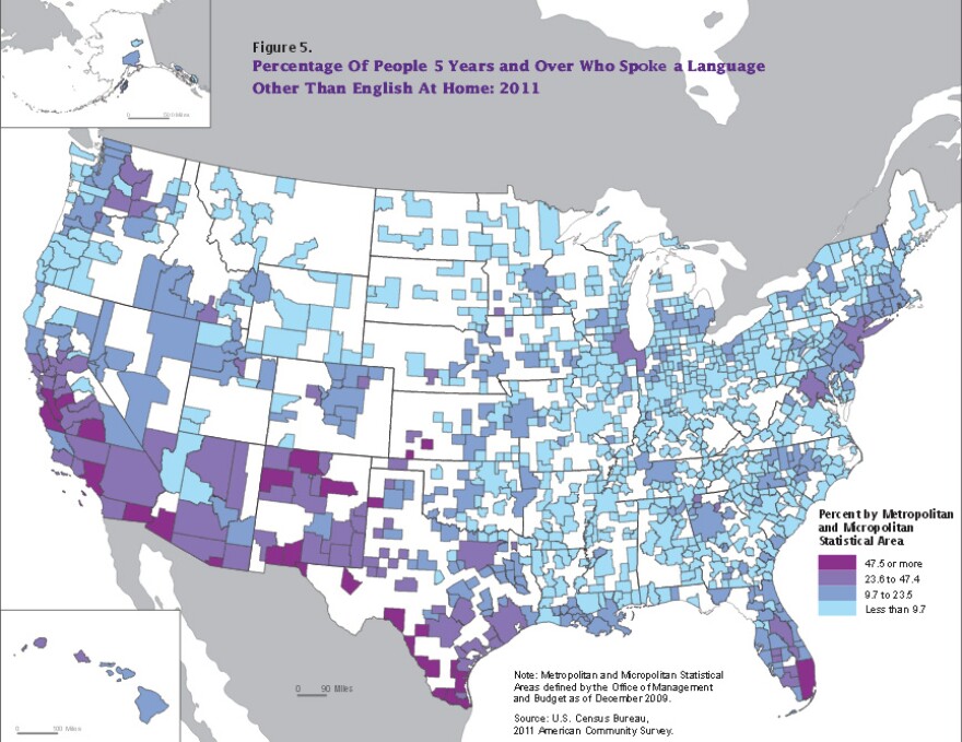 Census Study Says Non English Speaking Growing In U S Tpr Census Study Says Non English Speaking Growing In U S Tpr