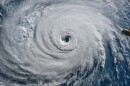 Satellite view of Hurricane Florence over the Atlantic close to the US coast in 2018. Elements of this image furnished by NASA.