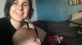 Woman and baby