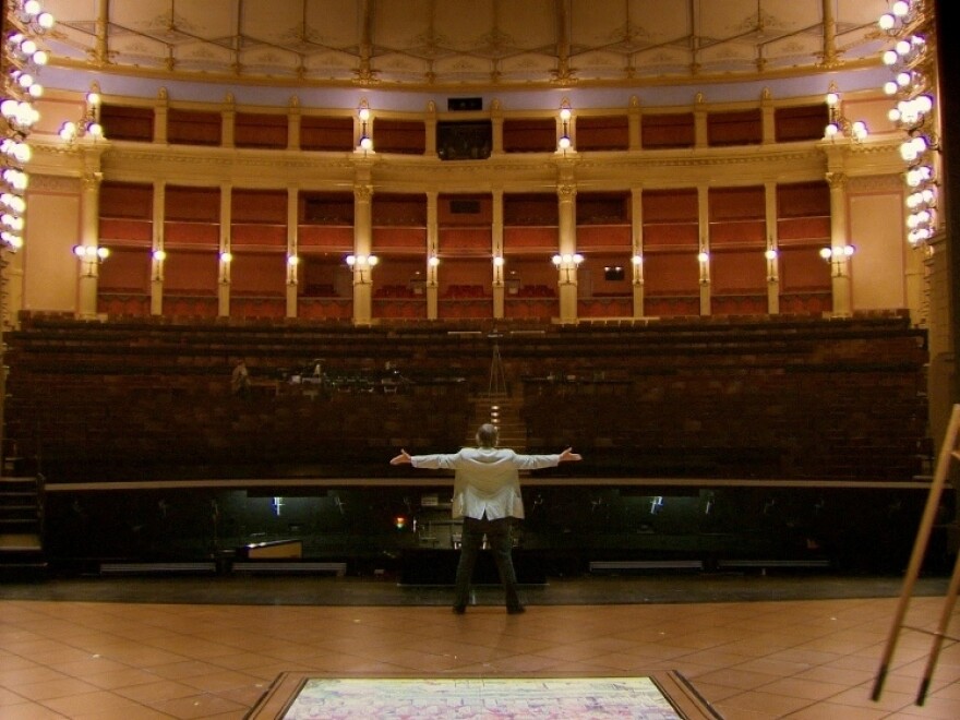 Fry also visits the holy of Wagnerian holies — the Bayreuth Festival Theater, built by the composer to showcase his works.