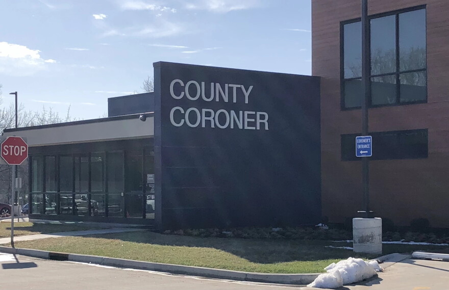 The Peoria County Coroner's Office at the Health and Human Services Building.