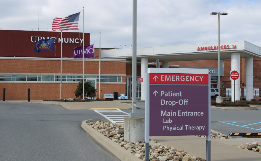 UPMC Muncy, one of the satellite clinics used for outpatient care.