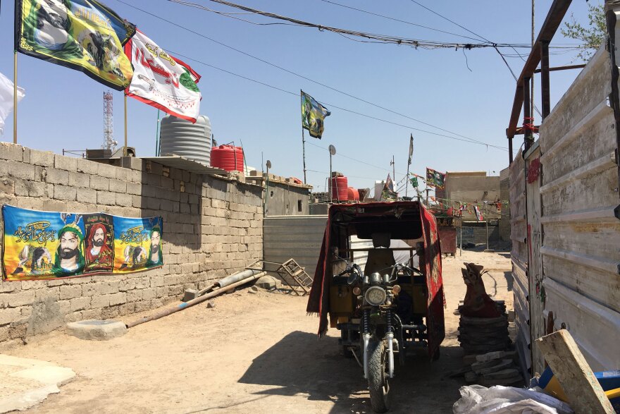 Basra's al-Aleea neighborhood. After Saddam Hussein was toppled in 2003, tens of thousands of families occupied government land in the city and built makeshift houses.