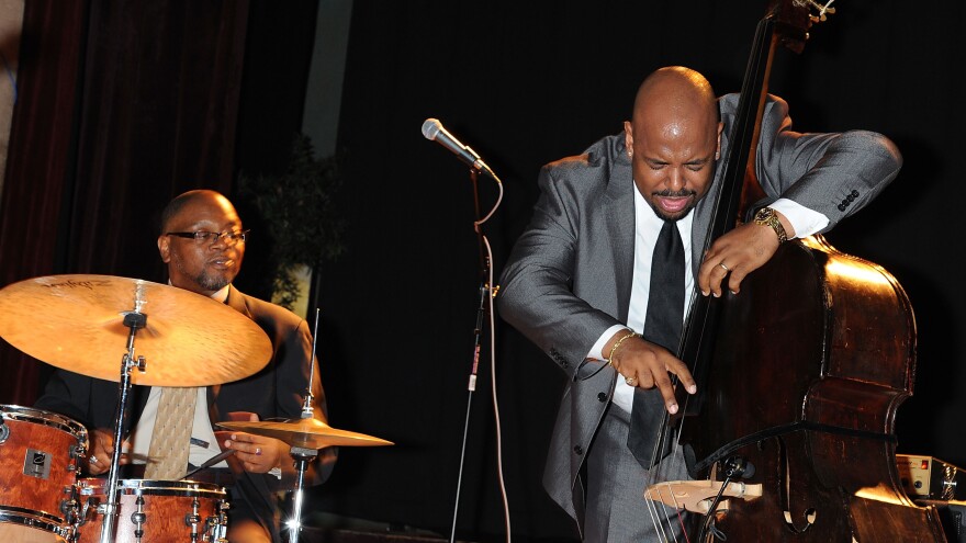 Bassist Christian McBride syncs up with drummer Lewis Nash in 2011.