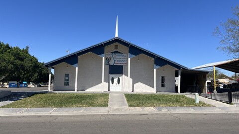 Gethsemani Baptist Church in San Luis, Arizona.