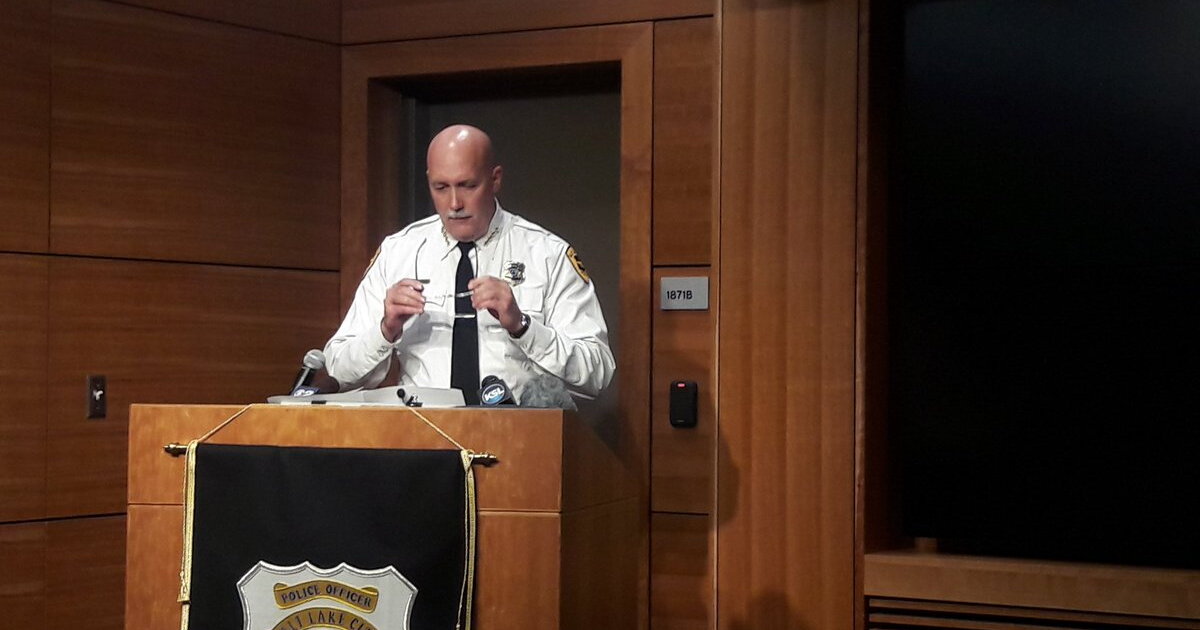 SLC Police Chief Says Officer Shooting Of An Autistic Teen Shows Need ...