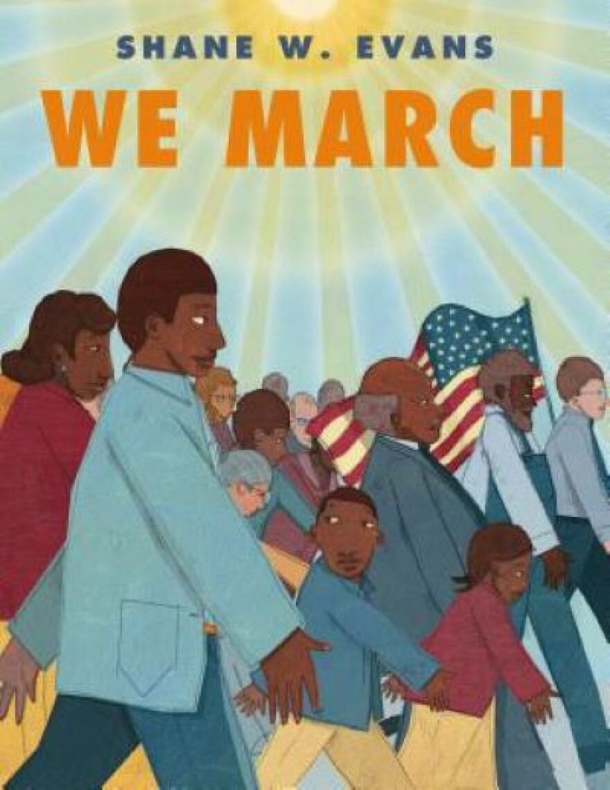 Kansas City-based author and illustrator Shane W. Evans’ book “We March” recently appeared on a list of the most banned children’s picture books.