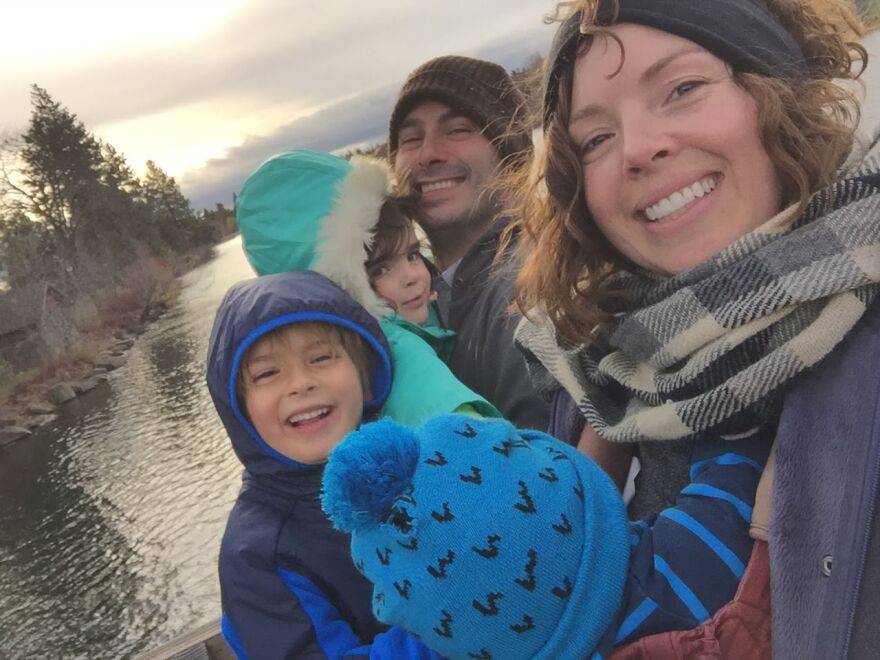 Jarrod Overson with family