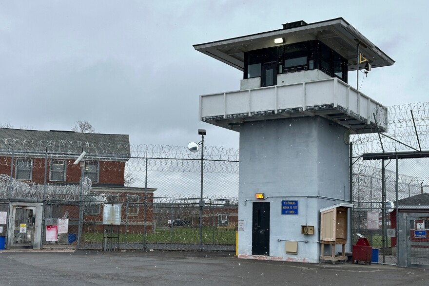 The Mid-State Correctional Facility in Marcy, N.Y., is seen in this April 16, 2025, file photo