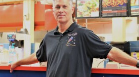 Troy Mentzer is an owner of The Pad, a restaurant in Topeka that received a federal loan during the coronavirus.