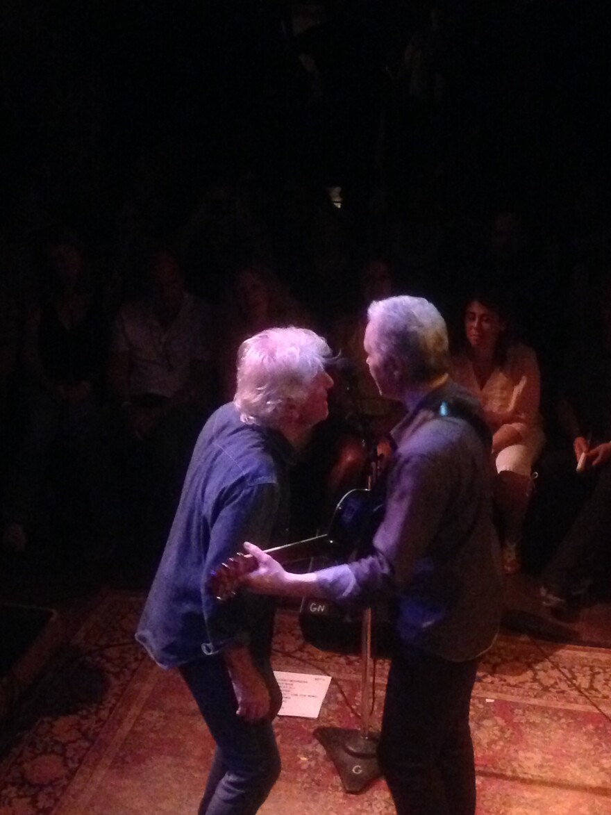 Graham Nash performing in 2015