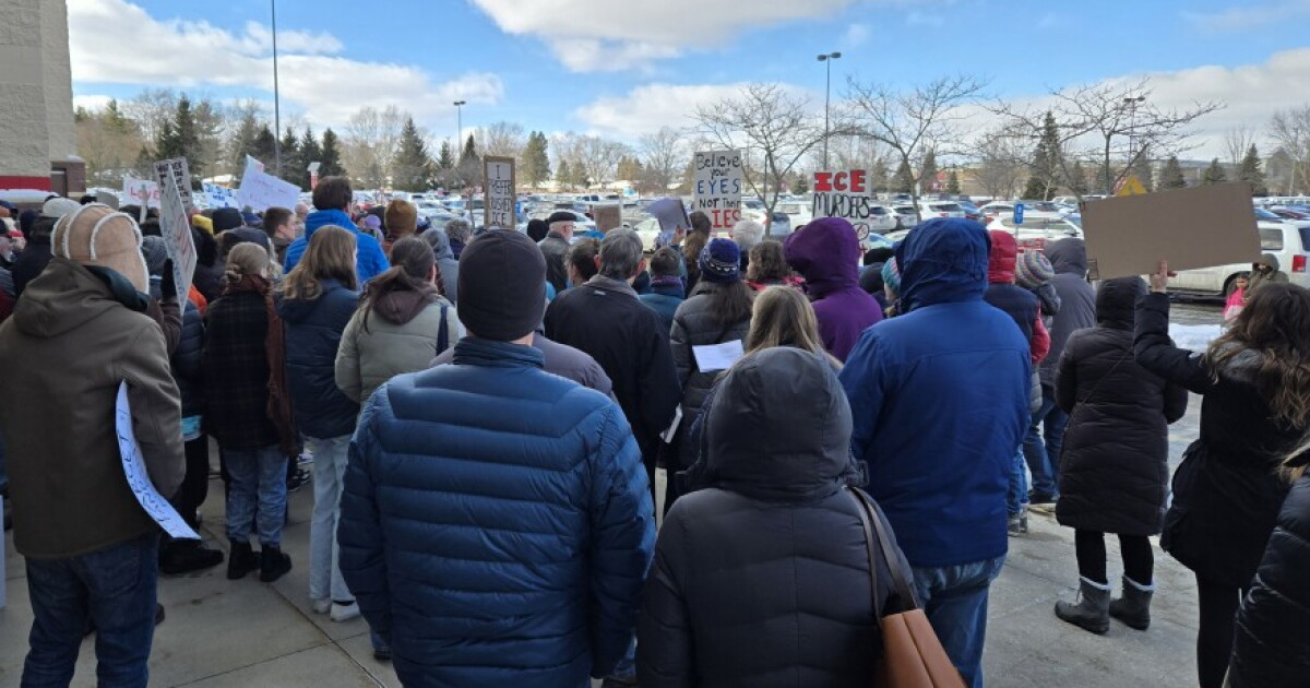 Mennonite congregations protest at Target, call for ICE defunding