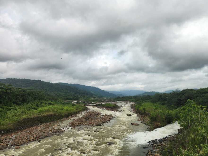 The Sarapiquí River stretches for 53 miles. Recent heavy rainfall led to the river level increasing.