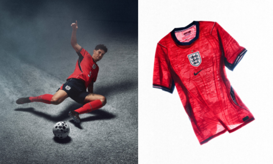 The FIFA World Cup away jersey was designed by Nike.