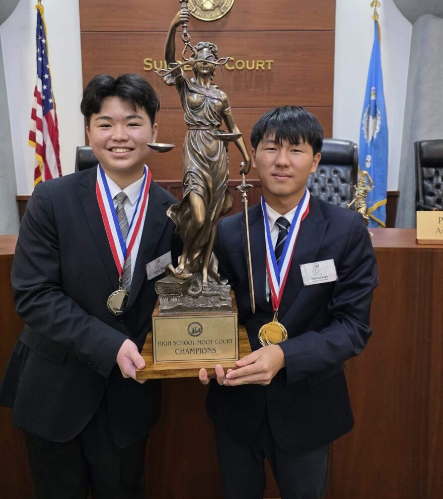 Marianas High School sophomores Steven Lian and Ricky Tang win 2025 CNMI Supreme Court Moot Court