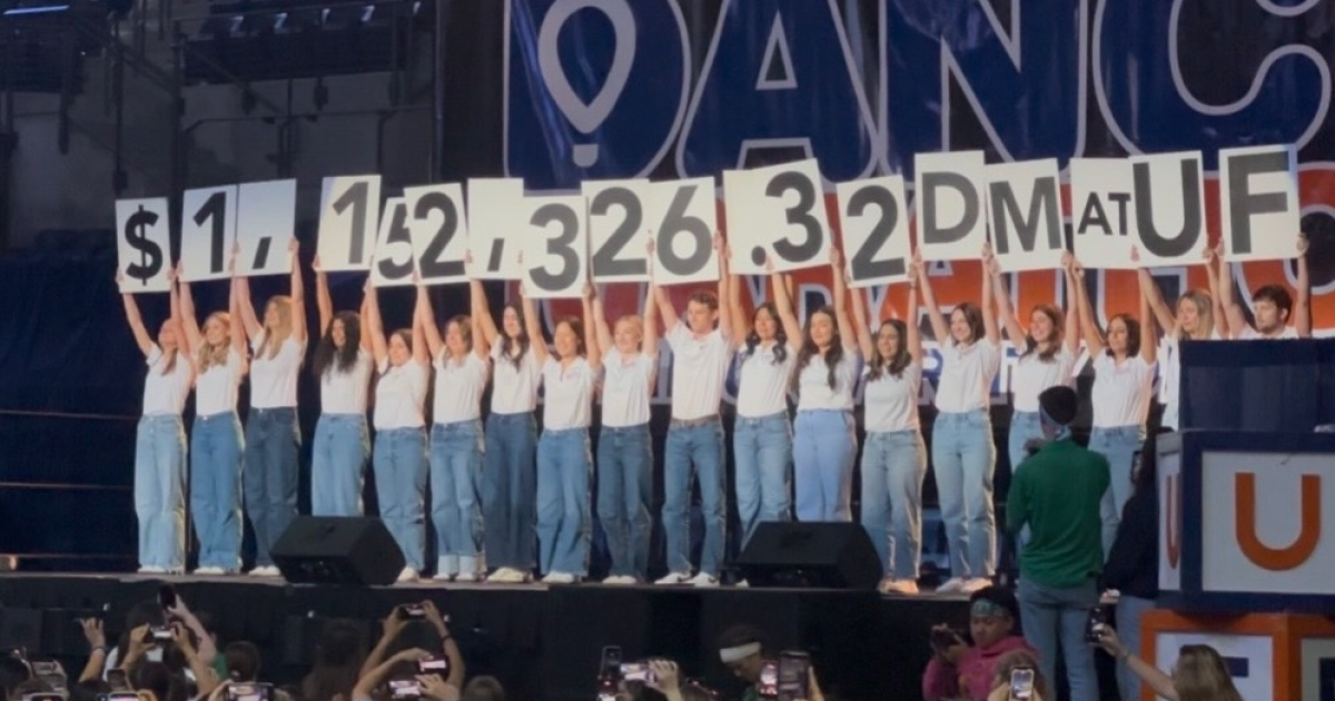 UF Dance Marathon raises over $1.1 million for UF Health Shands Children’s Hospital