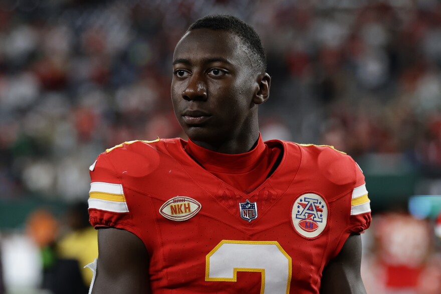 Chiefs cornerback Joshua Williams after the Oct. 1, 2023, game against the New York Jets in East Rutherford, New Jersey. "Not a lot of guys in the NFL are from HBCUs," said Williams, a Fayetteville Sate University graduate. "The few guys that do make it, you feel special."