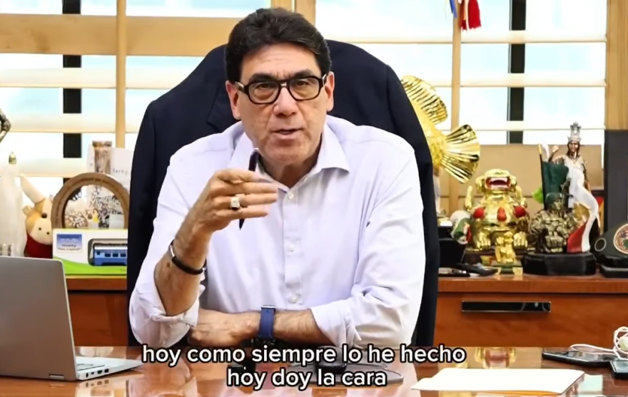 Nogales, Sonora, Mayor Juan Francisco Gim says the United States revoked his visa to cross the border.