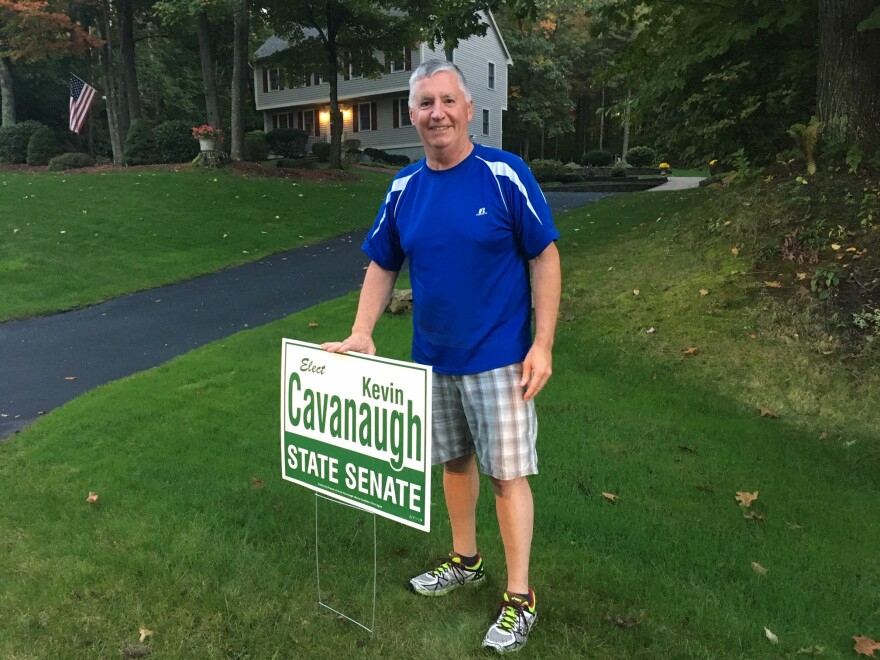State Senator Kevin Cavanaugh won in a special election in 2017 after the sudden death of Democrat Scott McGilvray.