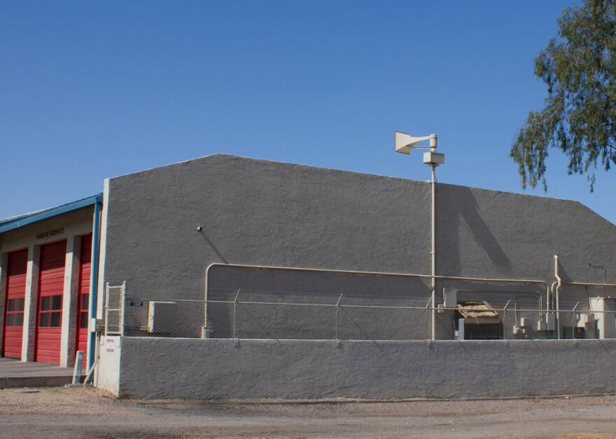 The last known remaning relic of the Maricopa County Civil Defense siren system.