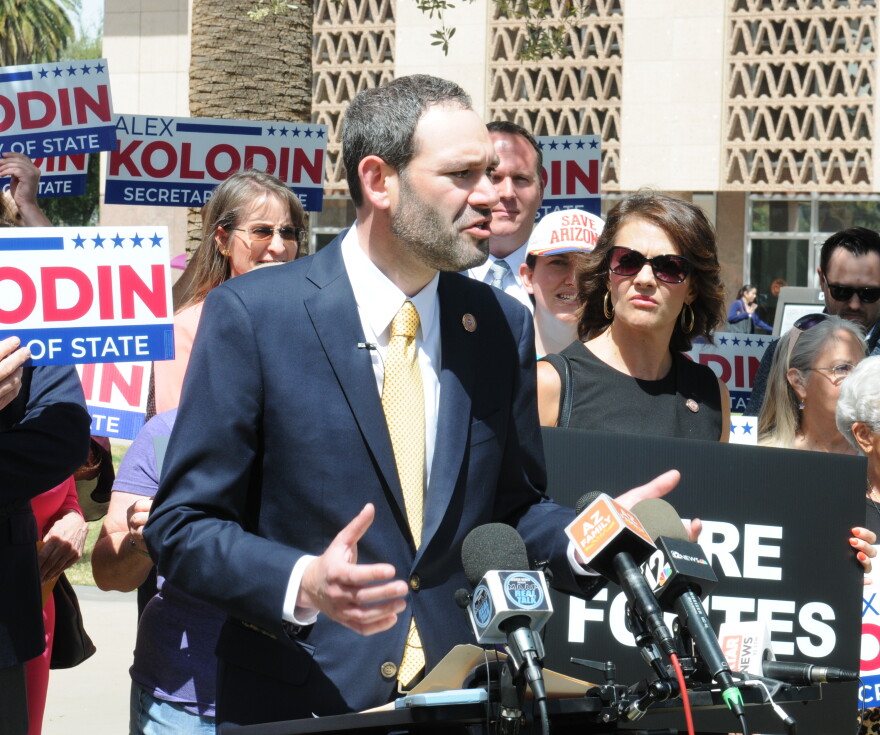 State Rep. Alex Rizzo Far-right candidate Rep. Alexander Kolodin joins 2026 Arizona secretary ...