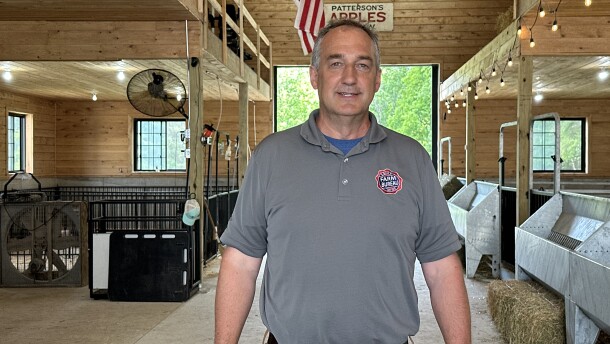 Bill Patterson is the owner of Patterson Fruit Farms in Chesterland and the president of the Ohio Farm Bureau. He says the last few years in agriculture has caused a lot of anxiety among Ohio farmers, especially with high prices for fuel and fertilizer and tariffs.