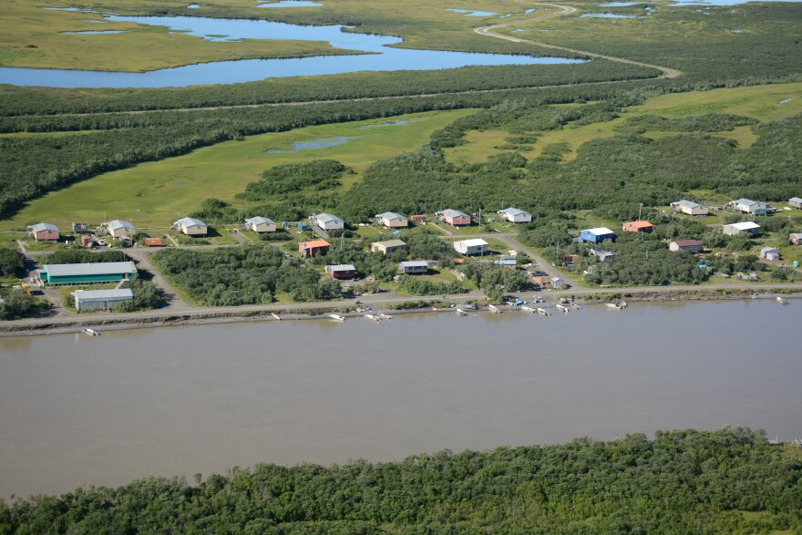 The Yukon Delta community of Emmonak in 2014.