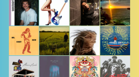 Fresh Tracks Friday album cover collage
