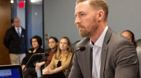  State Superintendent Ryan Walters presents his education budget proposal at his first meeting as superintendent, January 2023.