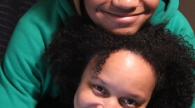 Documentary filmmaker Daphne McWilliams and her son, Chase.