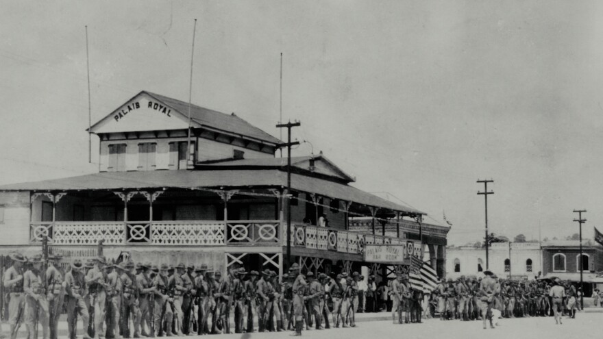 U.S. Marines occupied Haiti from 1915 to 1934.