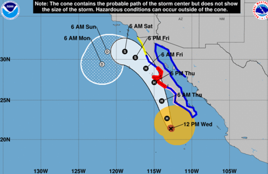 A tropical cyclone could bring rain to the Central and South Coasts this weekend.