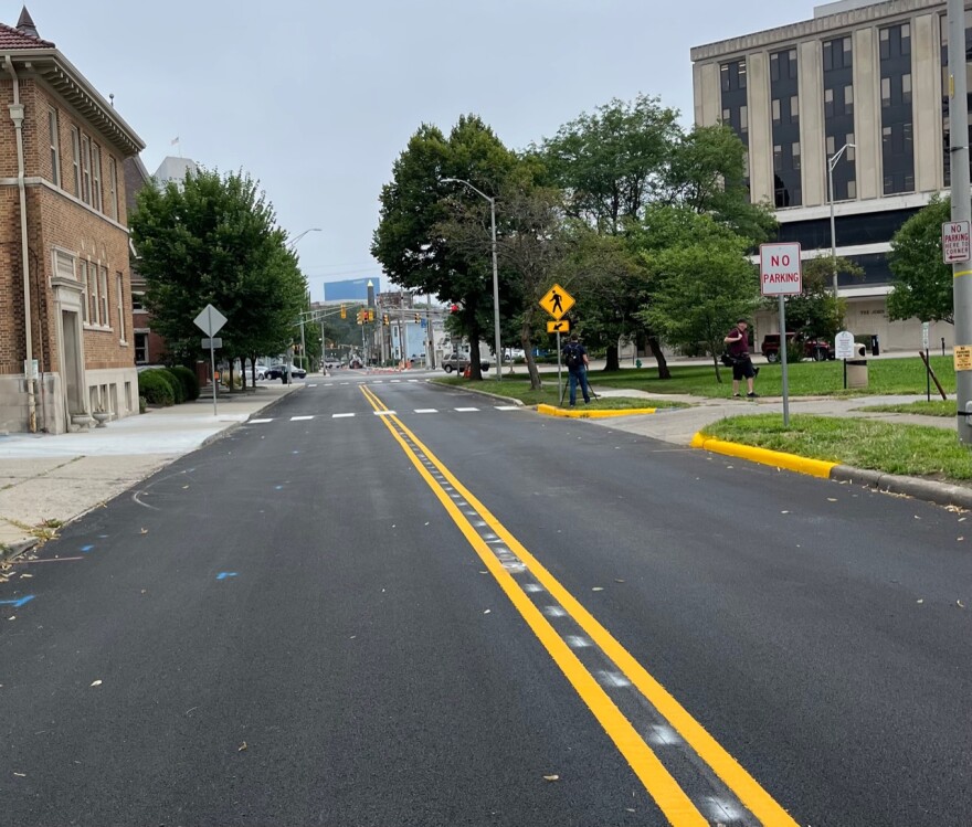 Fort Wayne Ave. now a 2-way street in Indianapolis.