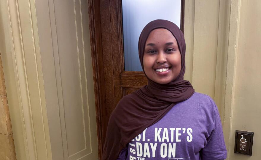 Nursing student Fartuna Ahmed, Minneapolis